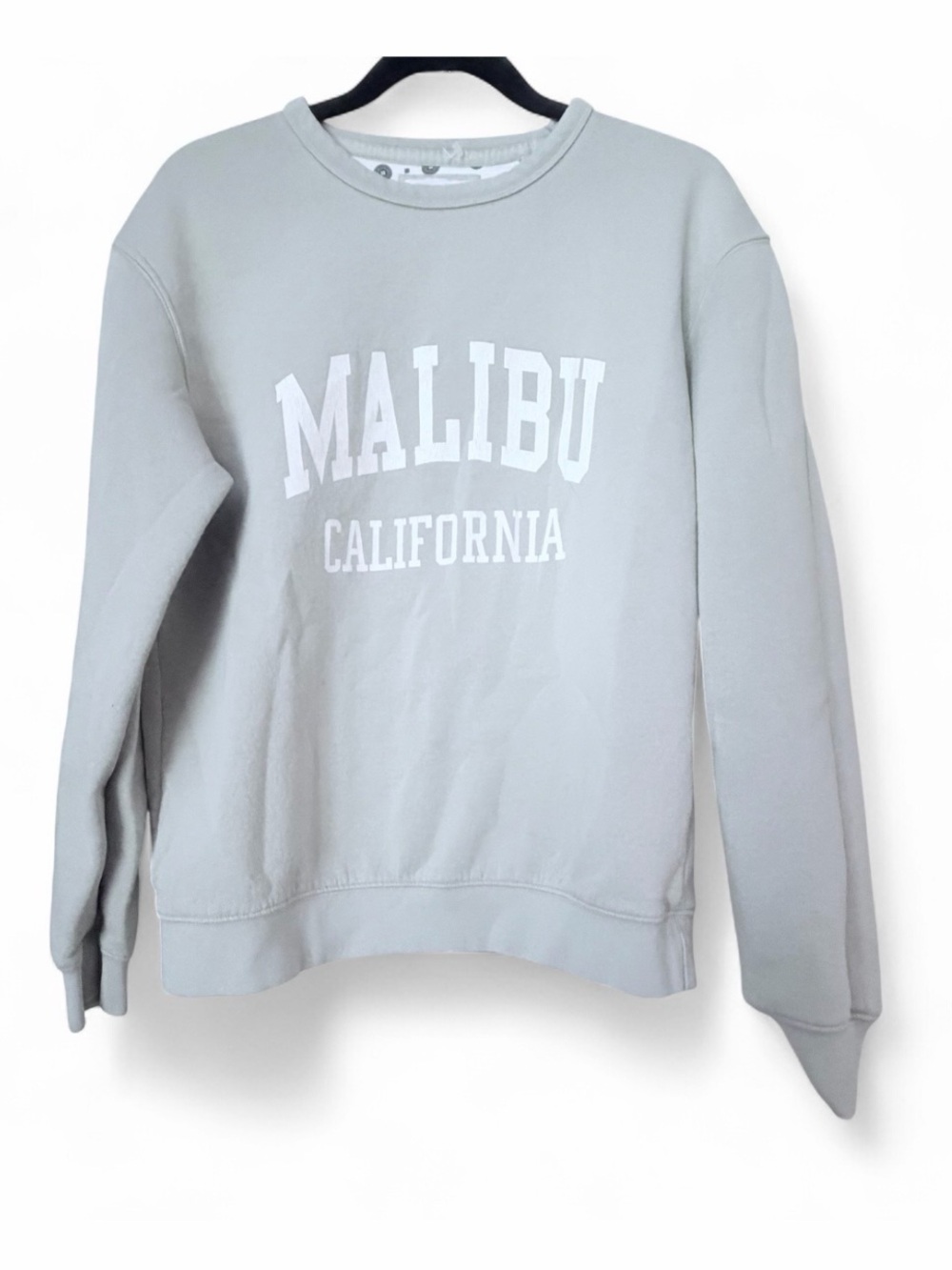 Denim & Flower Men’s crewneck sweater Malibu California
